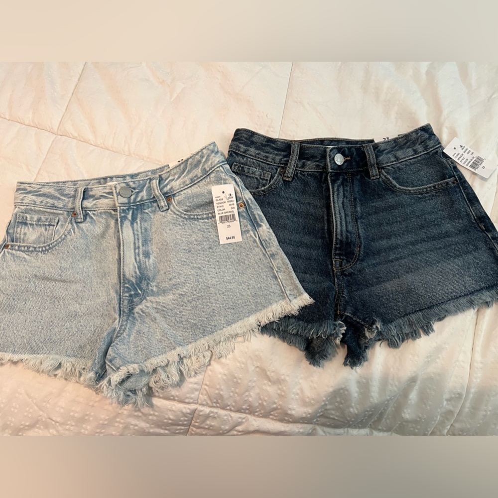 Pacsun High Rise Festival Jean shorts size 23.